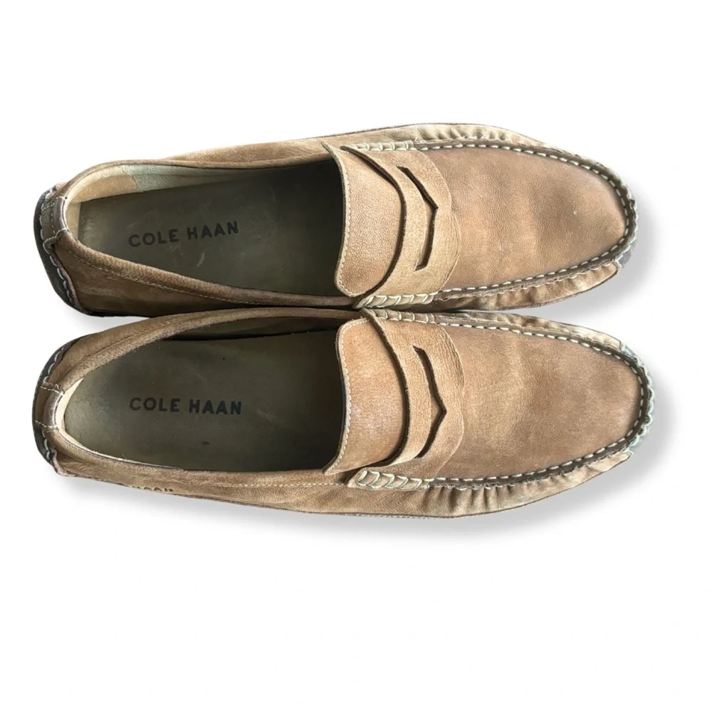 👞 Cole Haan Men’s Leather Penny Loafers – Size 13 M